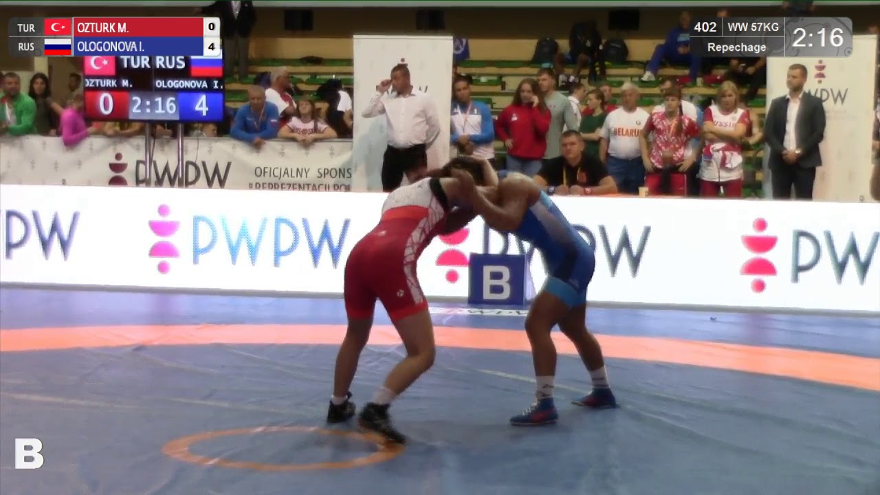 Repechage WW - 57 kg: M. OZTURK (TUR) v. I. OLOGONOVA (RUS)