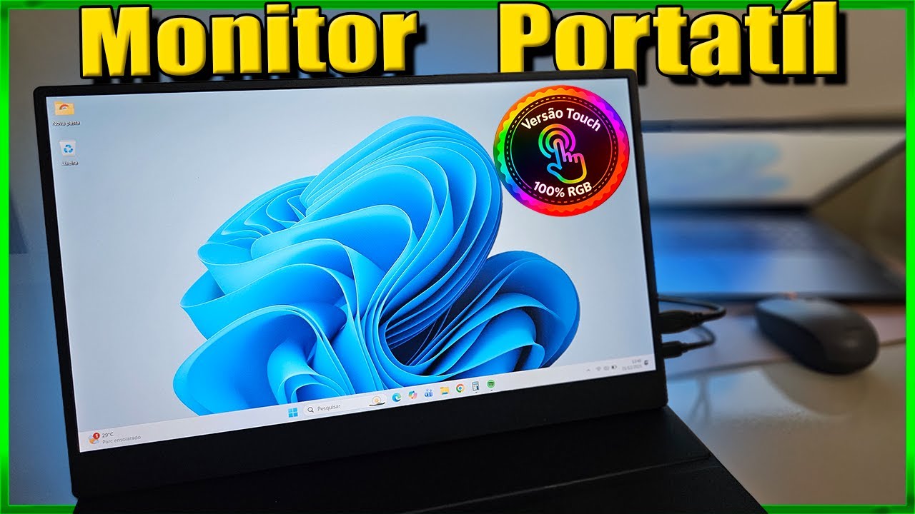 Monitor Portátil Touch 15.6” BETTDOW AC1065 – Tela Extra Onde Você For
