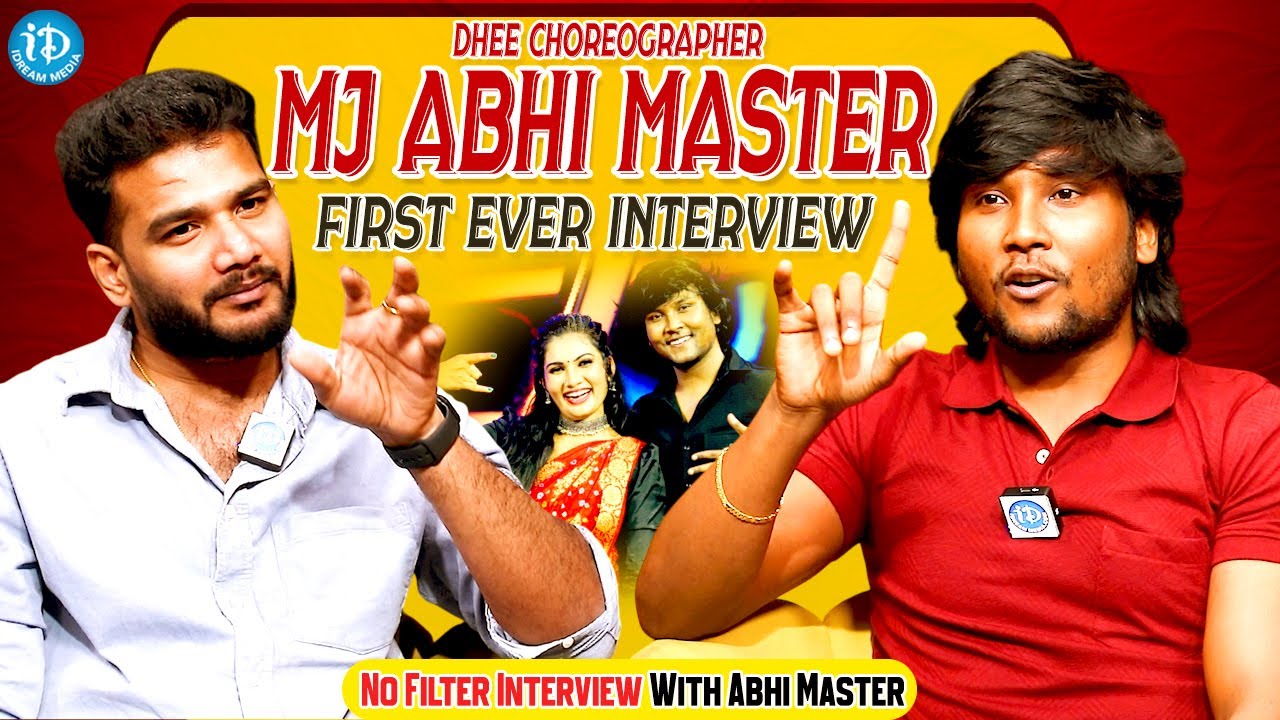 Dhee Choreographer Abhi Master First Ever Interview | Anchor Shiva | Janu Lyri | iDream Global