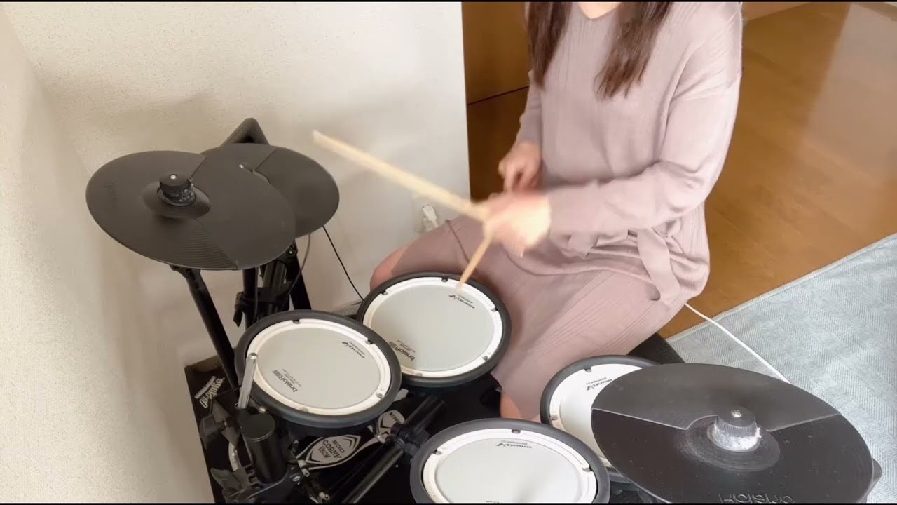 🥁ドラム練習🥁モンパチ・あいみょん・ワンオク 老後の趣味です笑