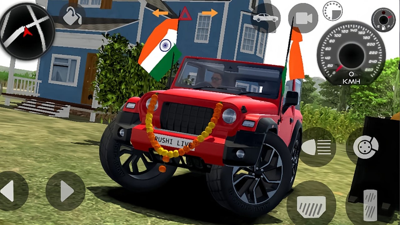 indian Modified THAR Game Live Off-RoadKing Ya Accident Machine?2026#shortsfeed ##verticallive