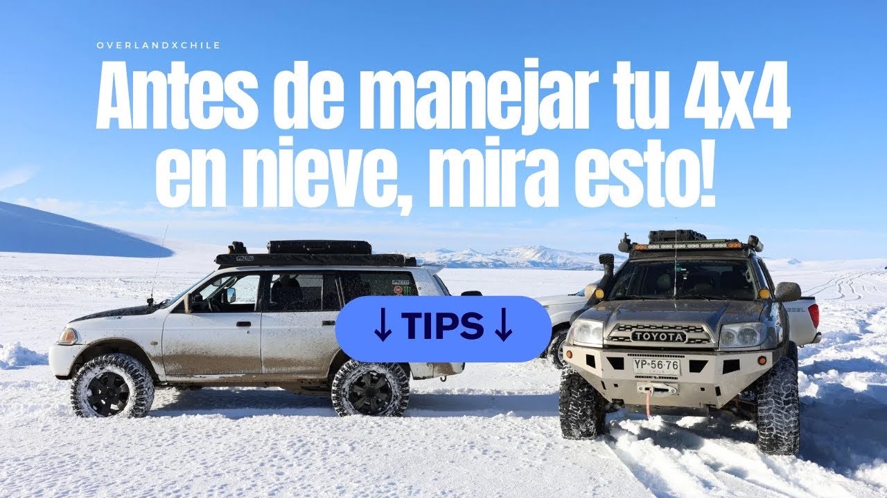 Conducción 4x4 en nieve - Preguntas frecuentes.