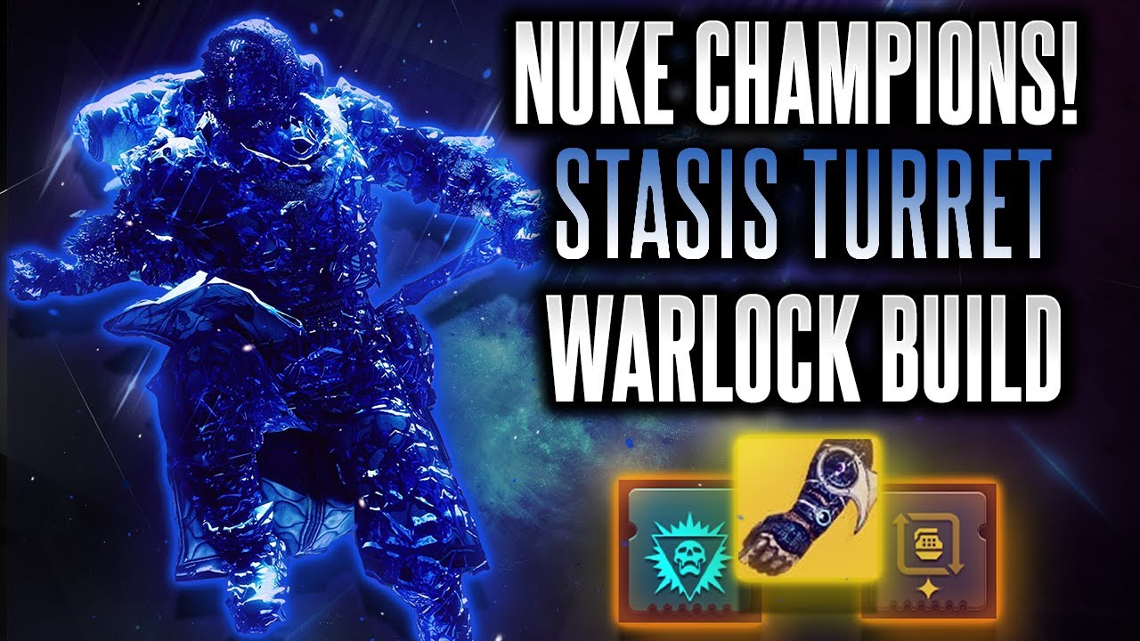 DESTROY CHAMPS! Insane Stasis Warlock PvE Build | Destiny 2 Season of the Haunted