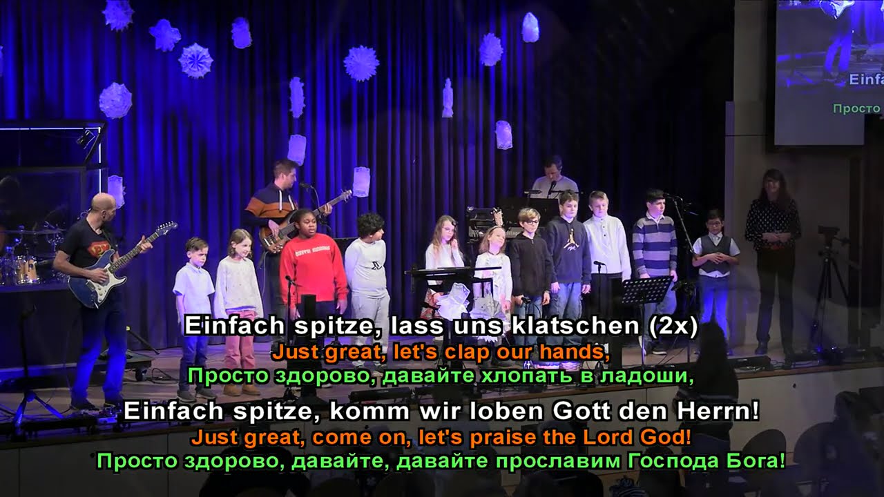 Einfach Spitze, dass du da bist - Mitschnitt aus einem Gottesdienst - EFG Graz