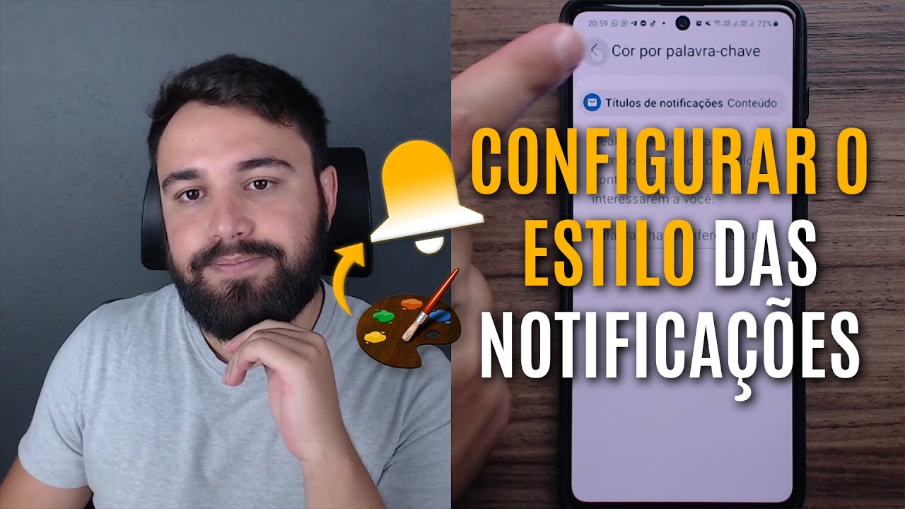 COMO CONFIGURAR O ESTILO DAS NOTIFICAÇÕES DO CELULAR