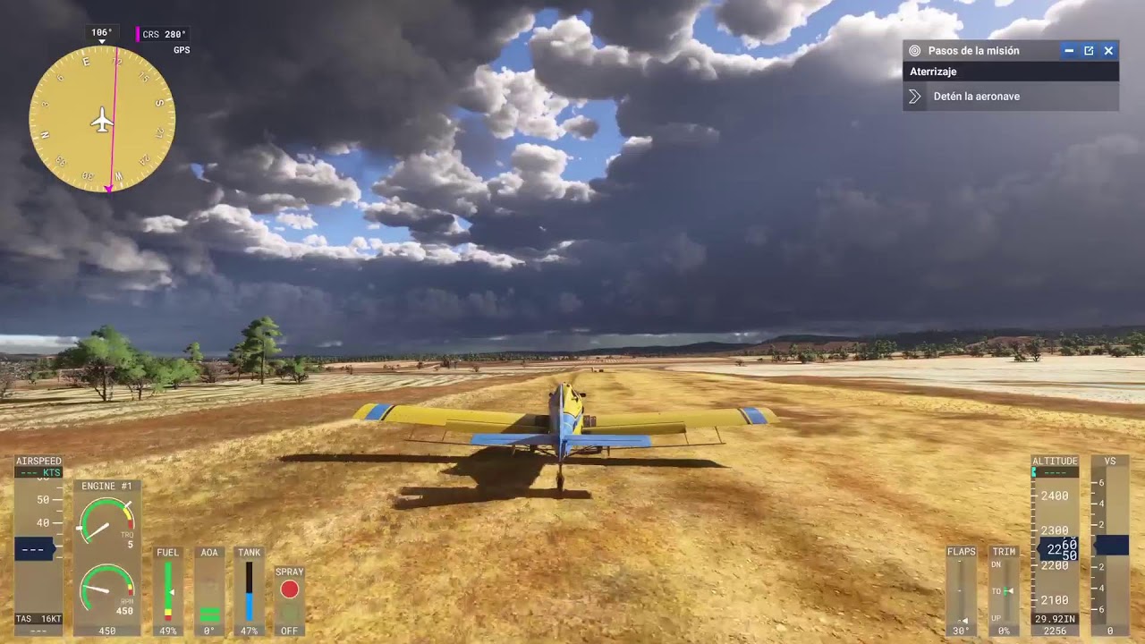 🇪🇦DIRECTO EN MICROSOFT FLIGHT SIMULATOR 2024 TRABAJANDO PARA LA EMPRESA FUMIGACIÓN🇪🇦#PS5LIVE