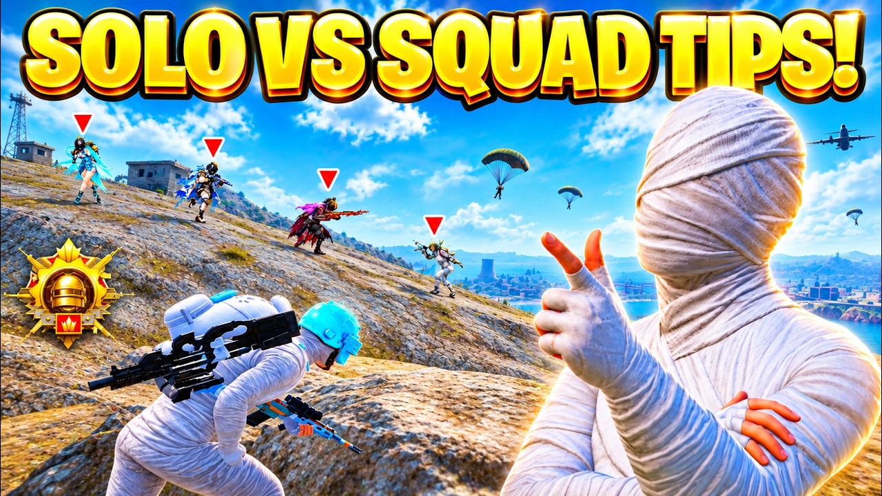 7 советов для игры в соло против отряда в PUBG Mobile, которые ДЕЙСТВИТЕЛЬНО работают! Советы и х...