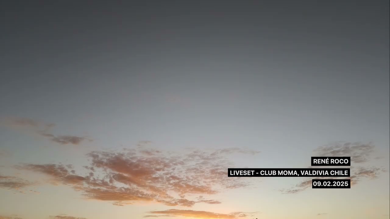 René Roco - Liveset/Djset Club Moma, Valdivia Chile / 09-02-2025