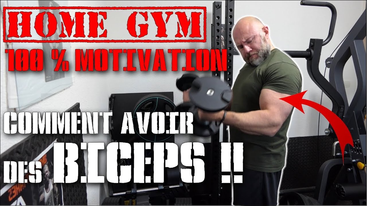 Home-gym : comment avoir des biceps | Nuobell 232 ATX triplex| #metsdulourd