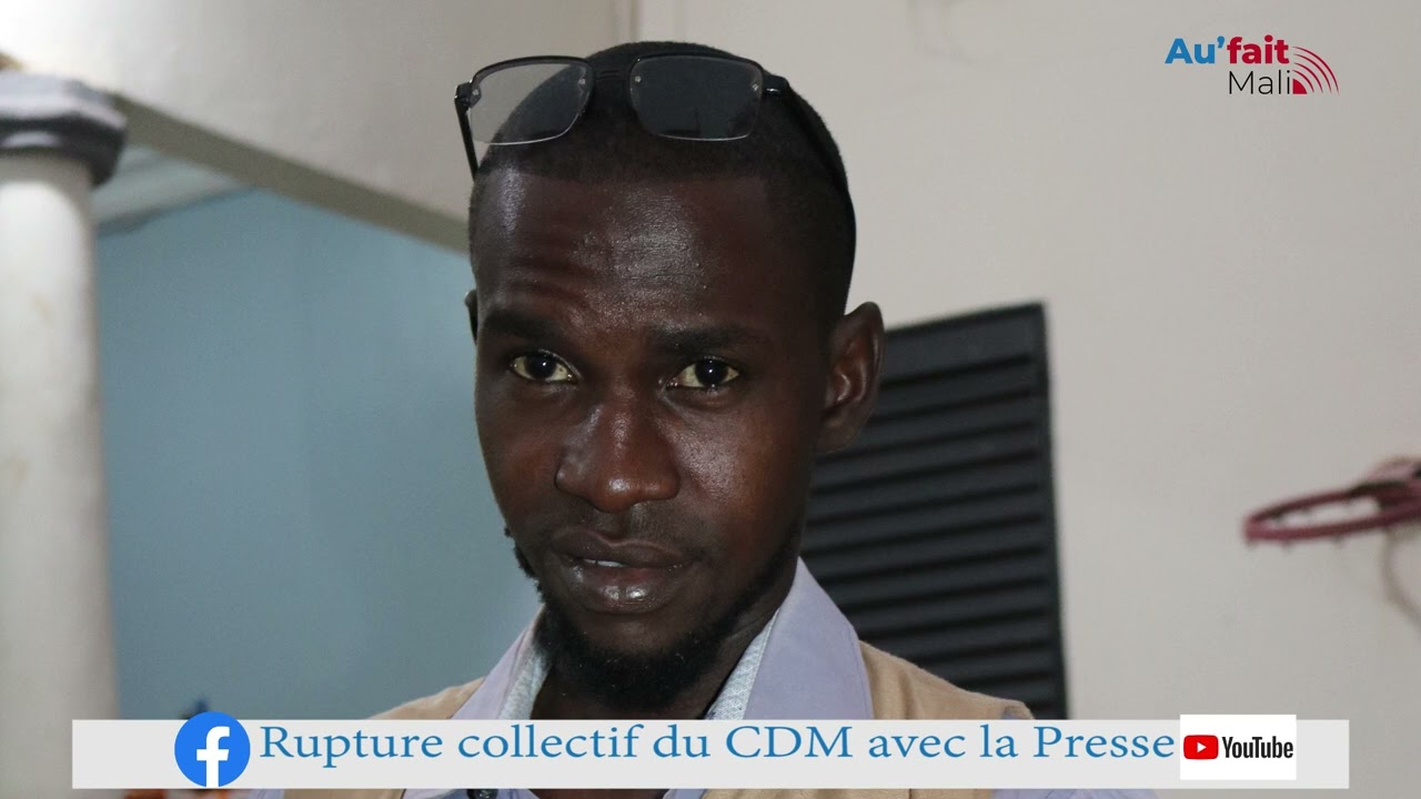 rupture collective organis&eacute;e par le CDM a l'endroit des hommes et femmes de m&eacute;dias 04/04/23