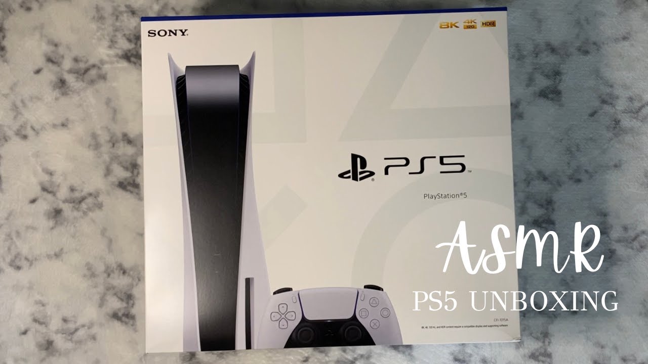 ASMR | PS5 Unboxing (no talking)