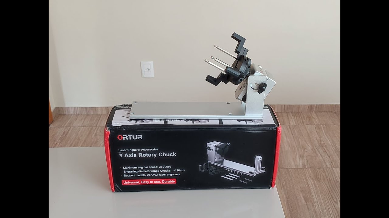 Review Mandril Rotativo Ortur - PT BR