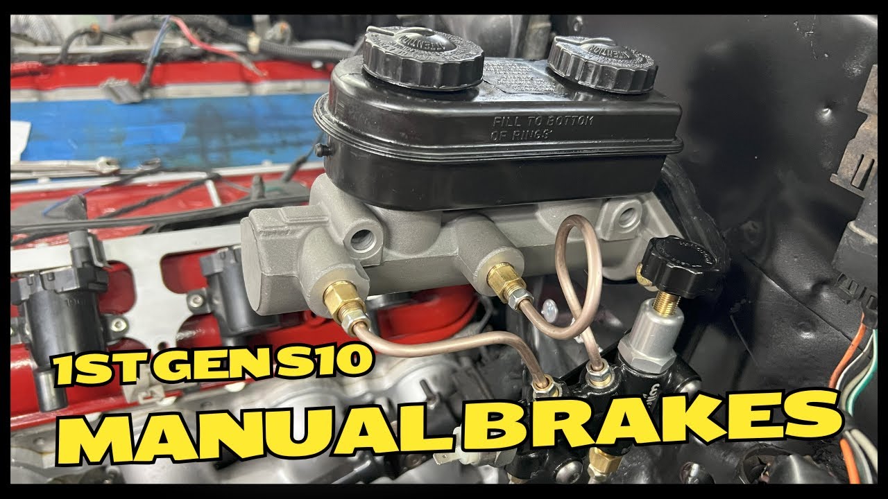 Manual Brake Install First Gen S10