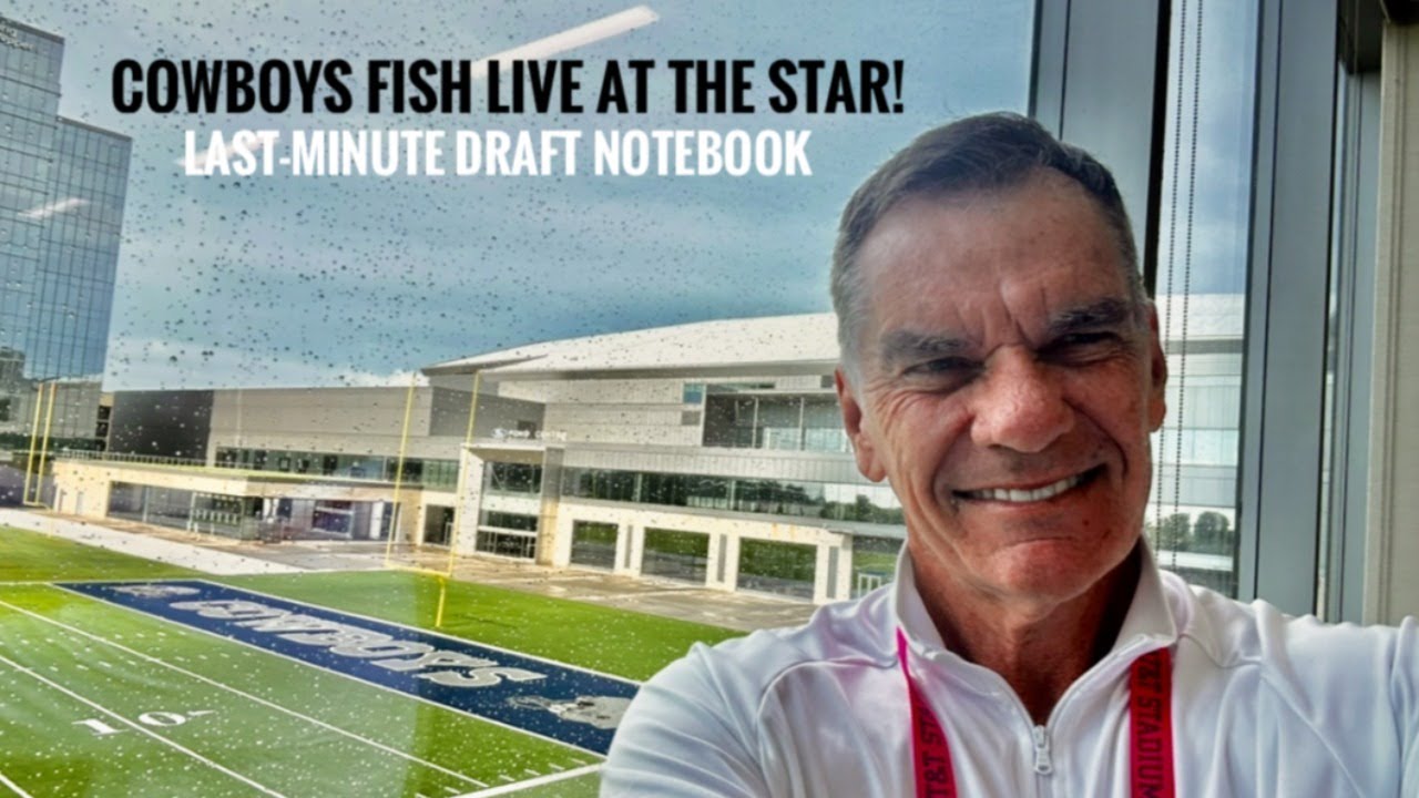 #DallasCowboys Fish at 6 LIVE from here inside The Star: Last-Minute #Cowboys #NFLDraft Rumors