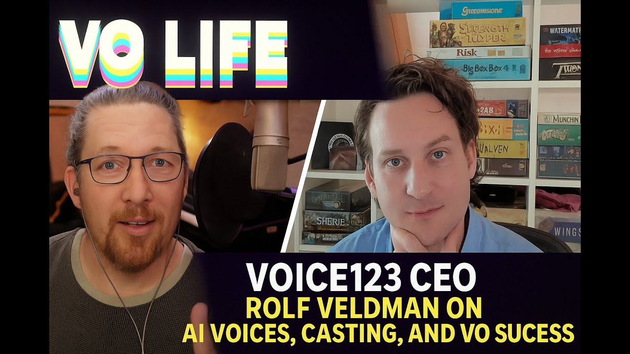 The Future of Voiceover with Voice123 CEO Rolf Veldman | VO Life Podcast