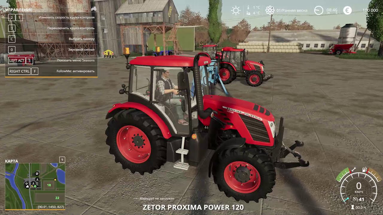 Farming Simulator 19 Сосновка 1-е видео