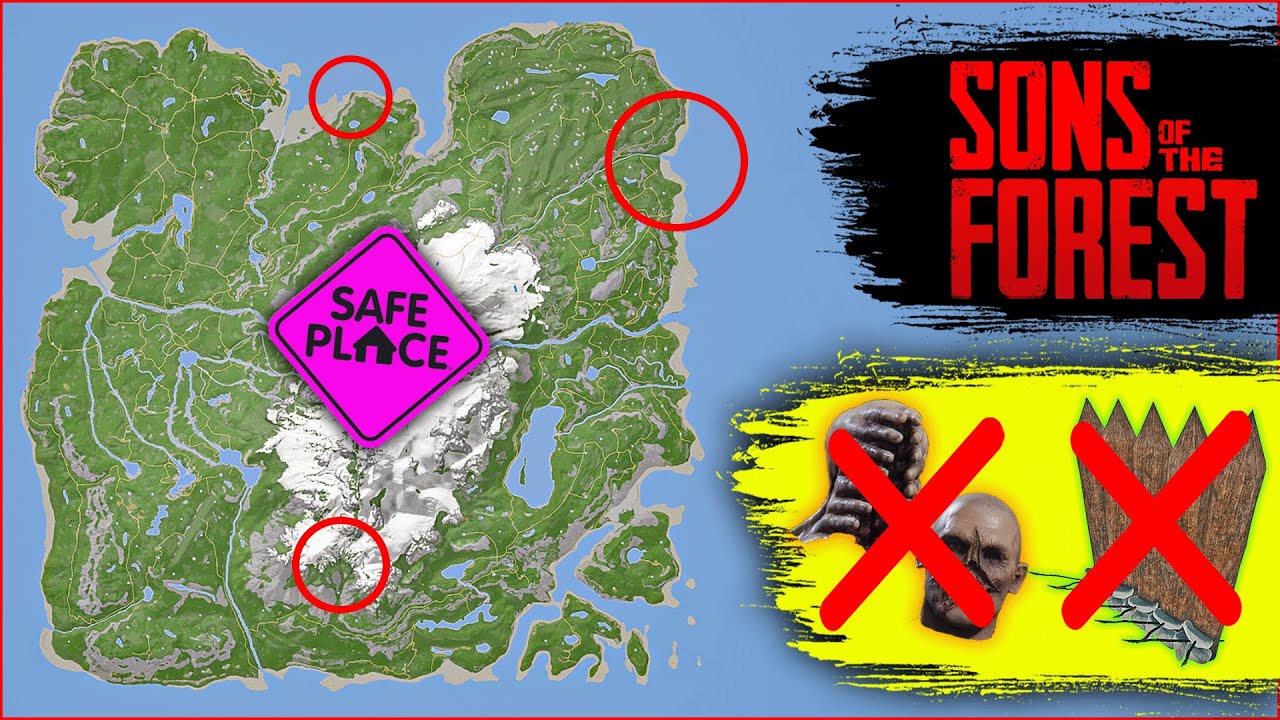 Top 3 Unraidable Locations That NO Player Has Found In Sons Of The Forest!