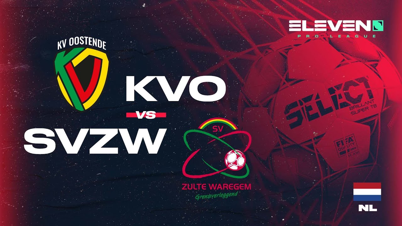 KV Oostende - SV Zulte Waregem hoogtepunten