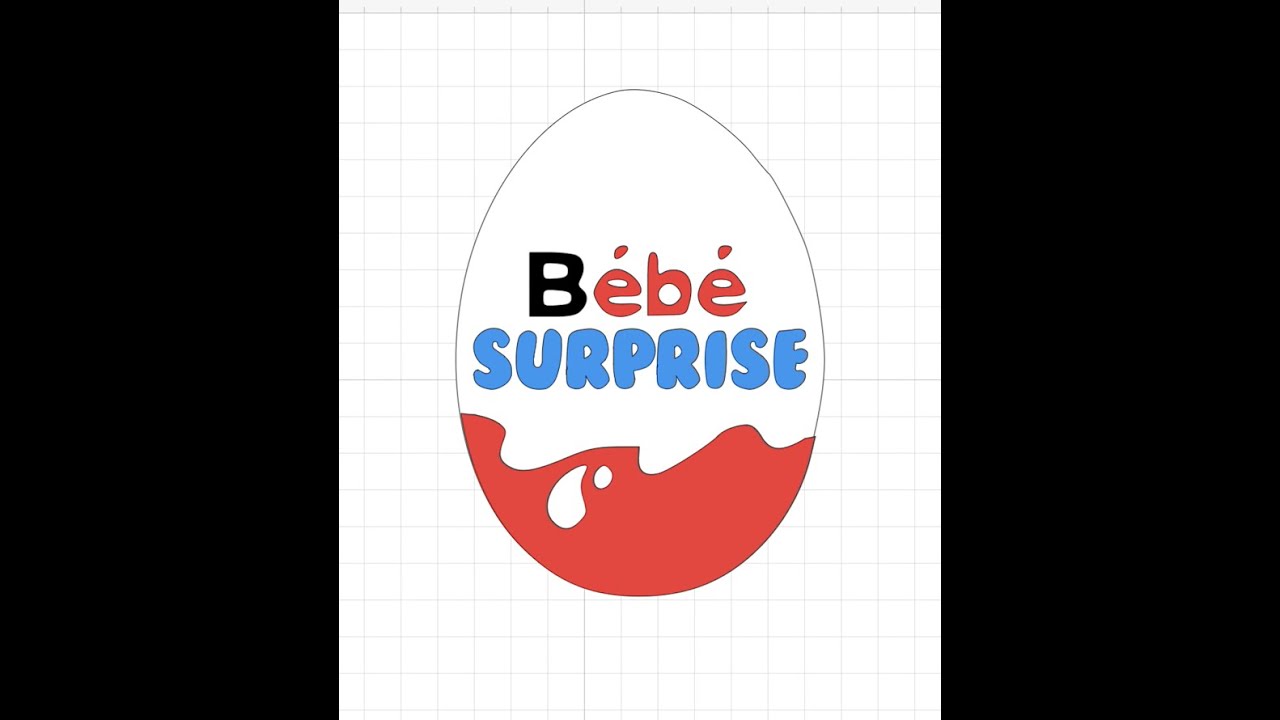 Comment créer un oeuf bébé Kinder surprise avec la cricut