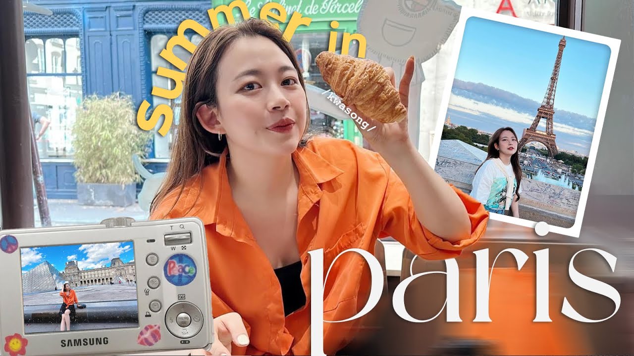 Cùng chúng mình ngắm tháp Eiffel, ăn croissant và beefsteak 🥂🥩🥐 | Paris Vlog