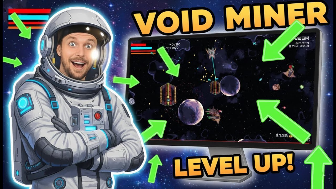 AresLPs rüstet sein Raumschiff auf! | Void Miner🚀⬆️