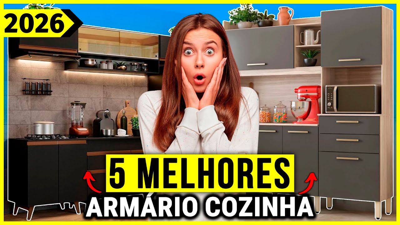 Os 5 MELHORES Armário de Cozinha | Armário Cozinha Em 2026!