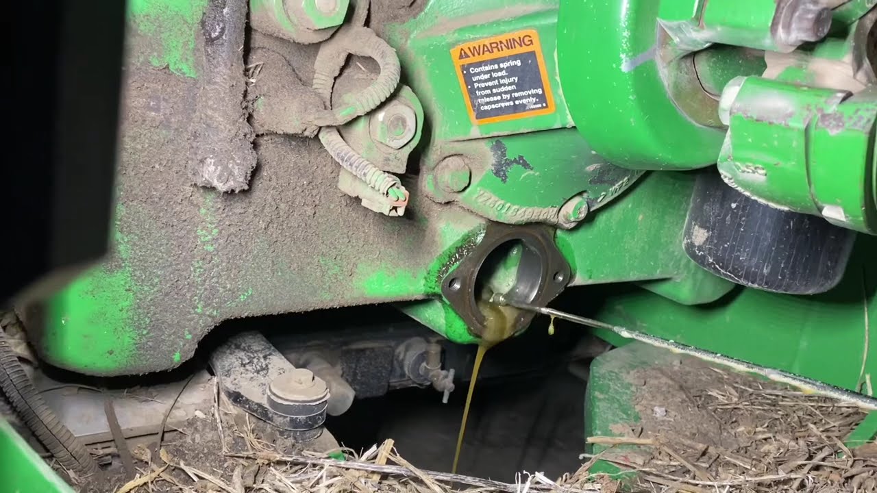 Шум трансмиссии John Deere 9530! Нужно к стоматологу!