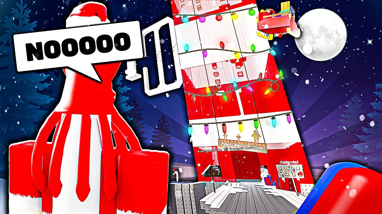 Эта рождественская игра-обби становится 