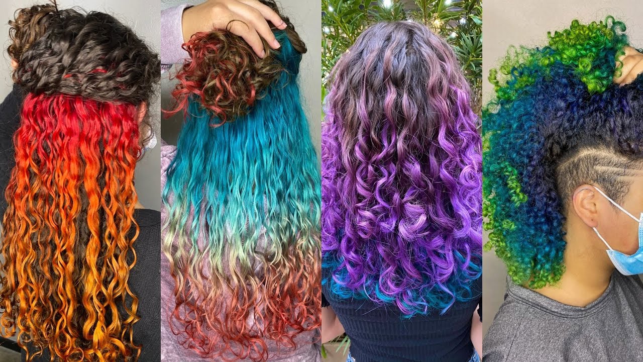 Eu pintava meu cabelo assim quando era criança...