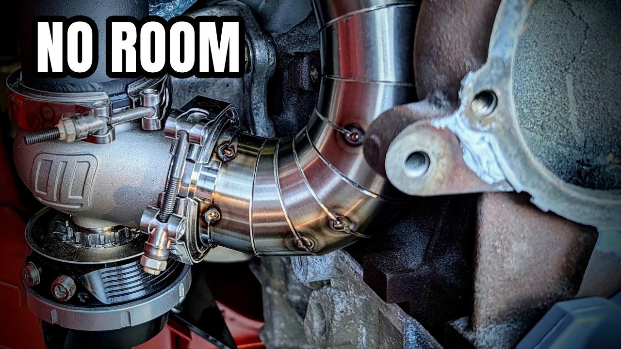 This Wastegate Dump Shouldn’t Fit…