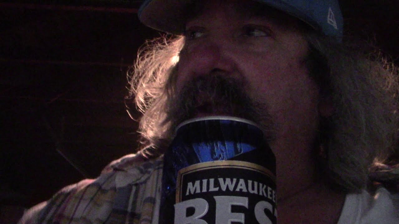 ASMR Drinking  Milwaukee Best Ice+Smoking A Pre Roll