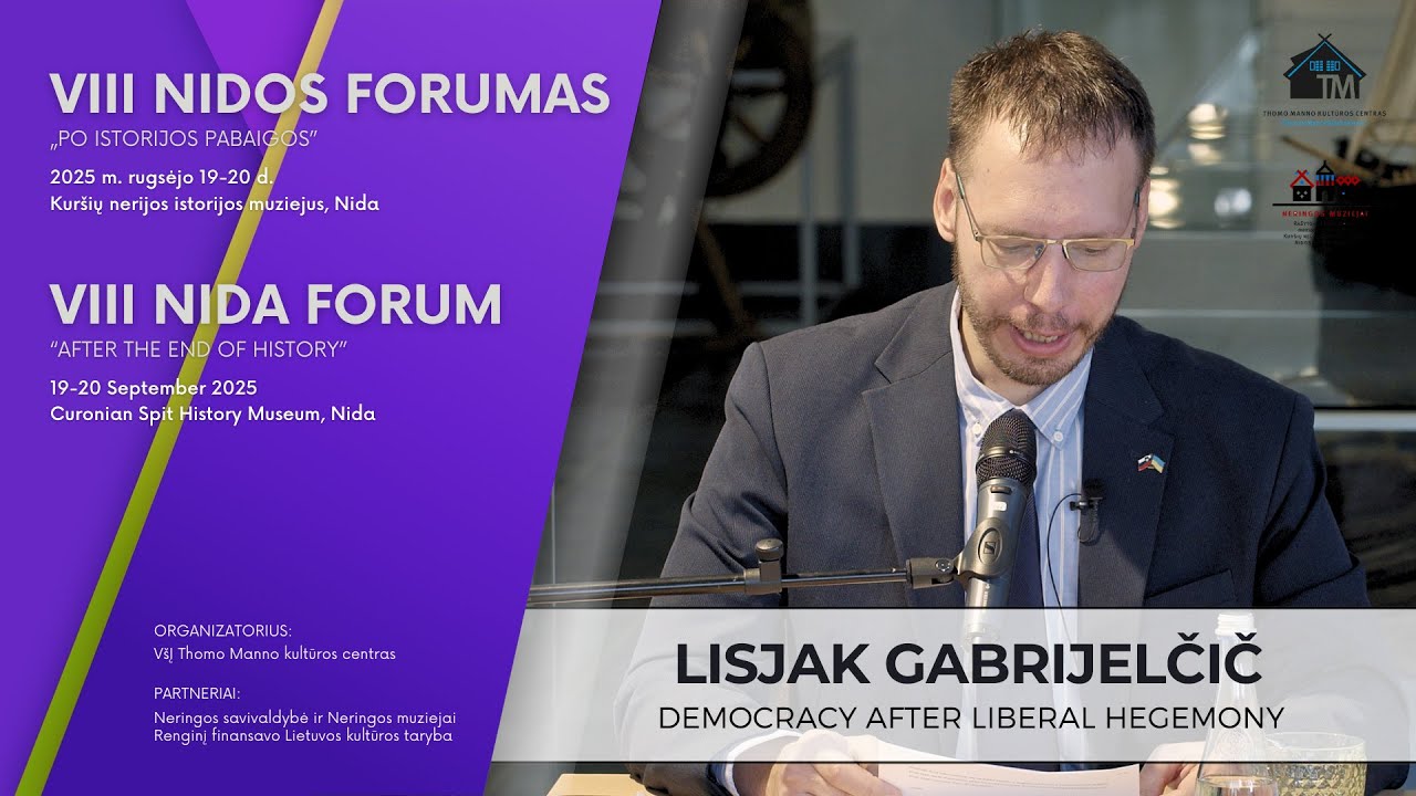 Luka Lisjak Gabrijelčič - „Demokratija po liberalios hegemonijos“ - NF25