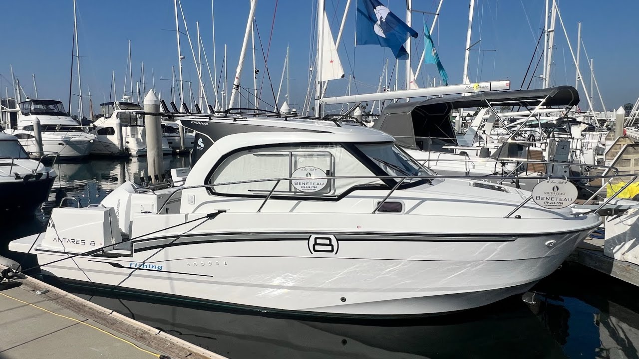 Brand New 2023 Beneteau Antares 8 Fishing Version Tour - Available Now!