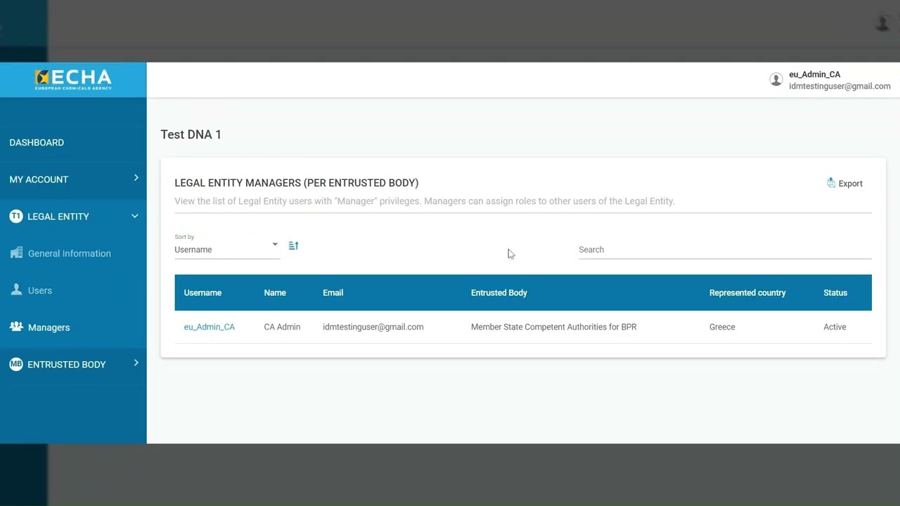 How to remove a user from an Authority Legal Entity
