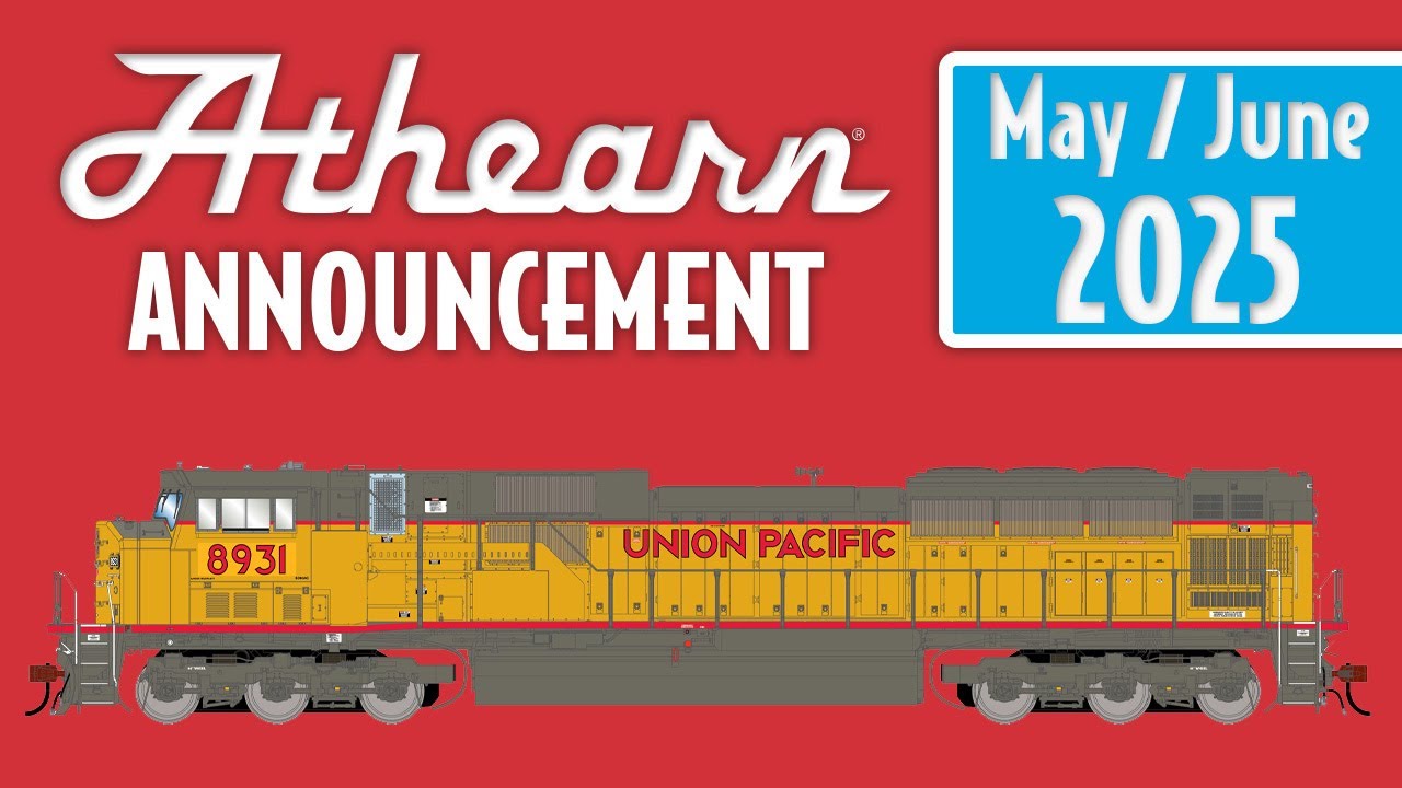 Athearn May / June 2025 Announcement: EMD SD90MAC-H Diesel Locomotive