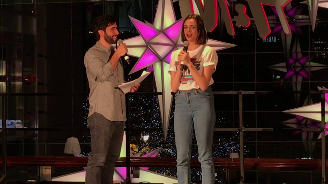 Talia Suskauer sings I Love Play Rehearsal