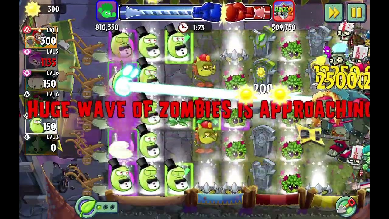 Plants Vs Zombies 2 Arena: Blazing Knight Tournament!