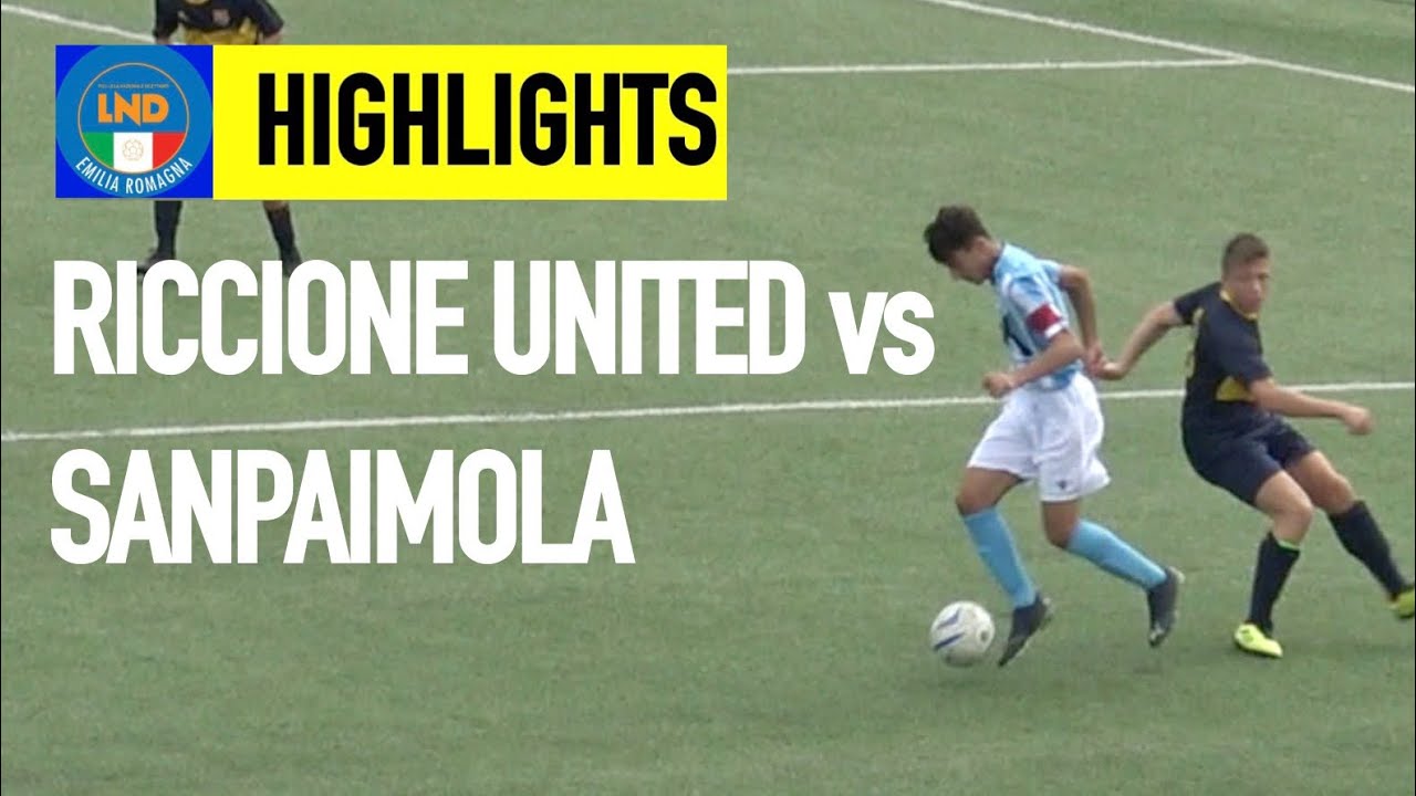 UNITED RICCIONE vs SANPAIMOLA | U17 REGIONALE | 3° GIORNATA | HD |