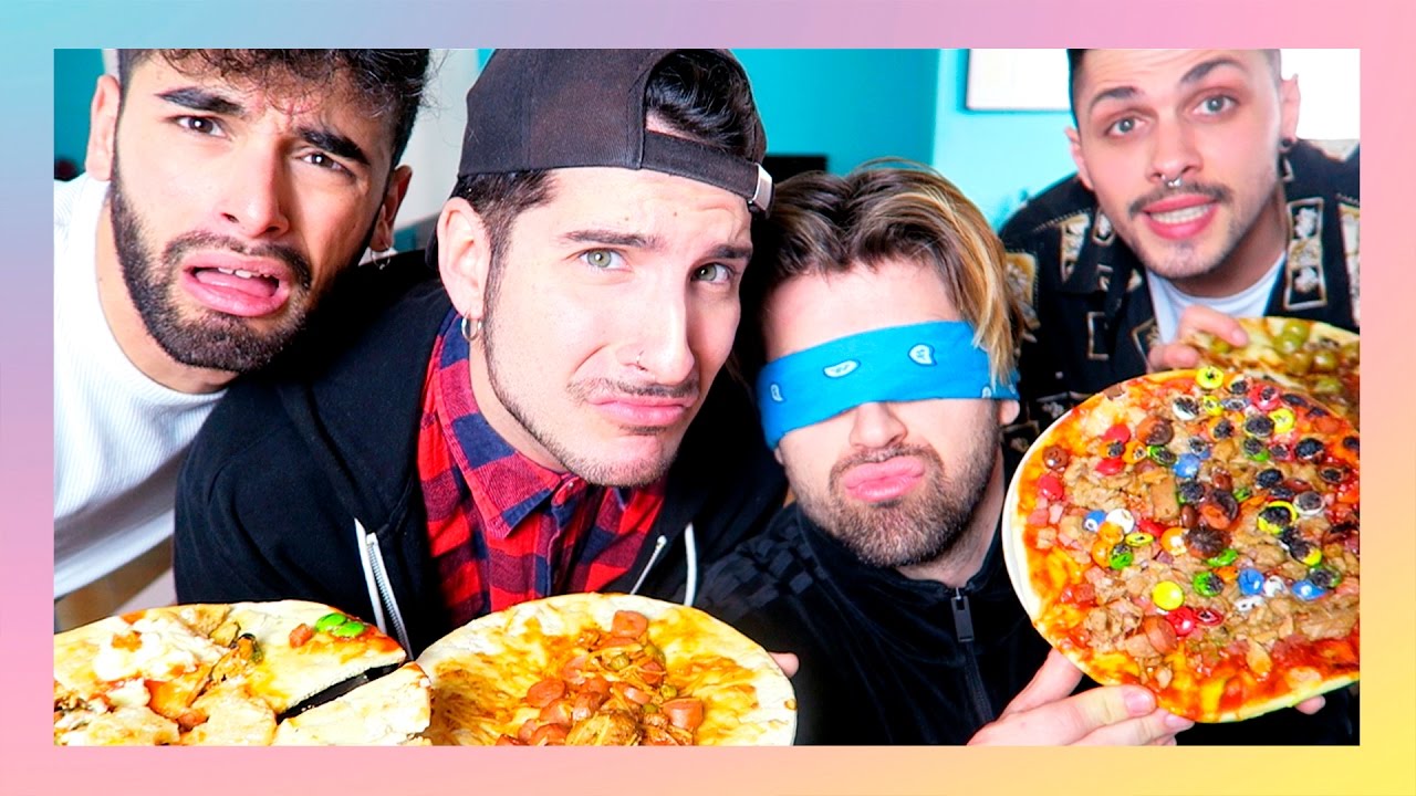 PIZZA A CIEGAS CHALLENGE | Las Menuditas