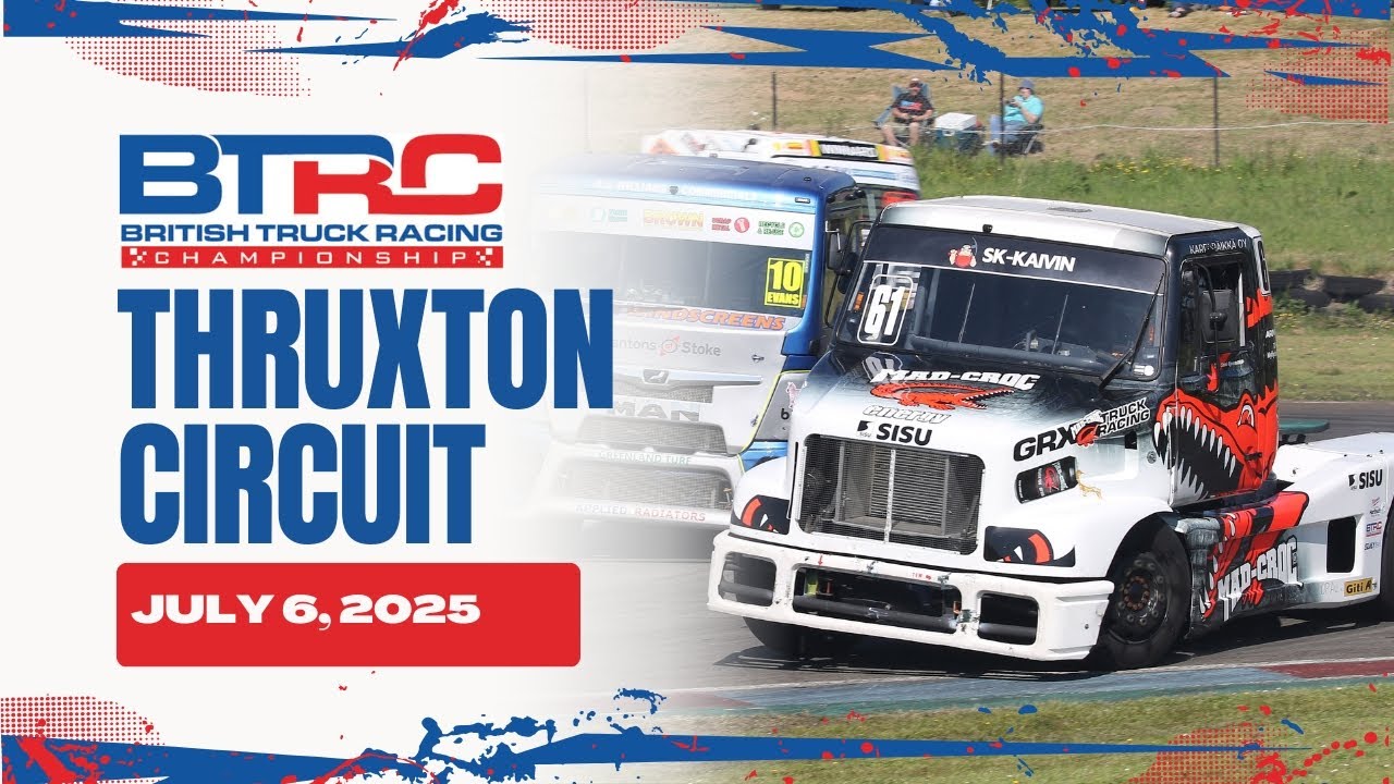 British Truck Racing Championship // Thruxton Circuit // July 6th 2025