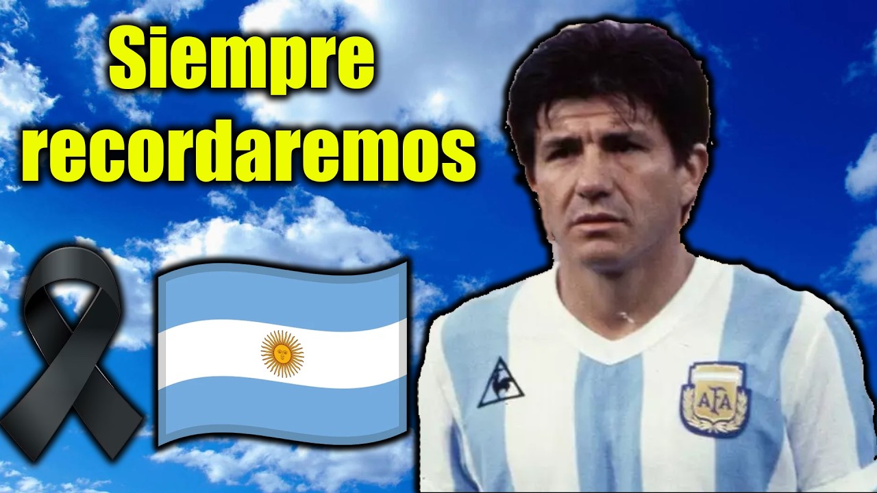 4 Figuras Argentina Mundial 1982 Fallecidos 💔 Homenaje a su Trayectoria