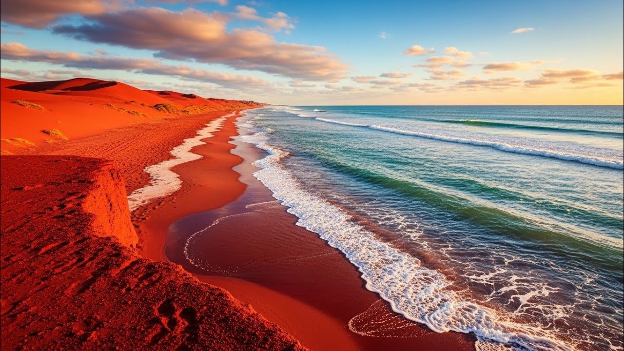 ساحل سرخ هرمز | Red Beach Hormuz Island Iran