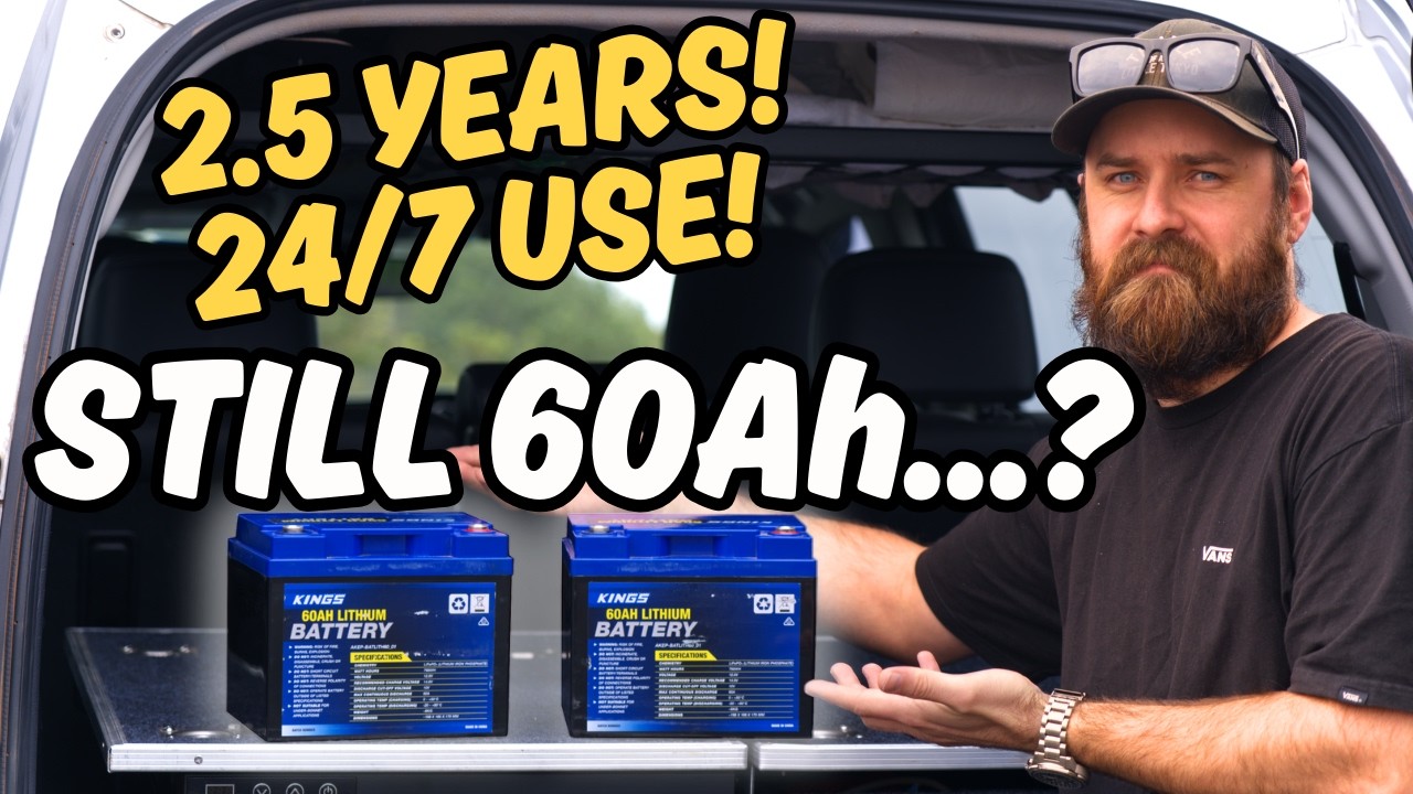 2.5 Years of 24/7 Use: Parallel Lithium Batteries TESTED