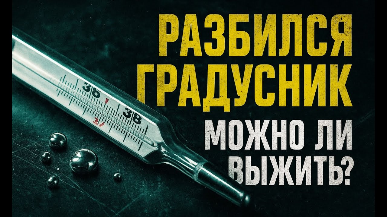 РАЗБИЛСЯ РТУТНЫЙ ГРАДУСНИК. ЧТО ДЕЛАТЬ?