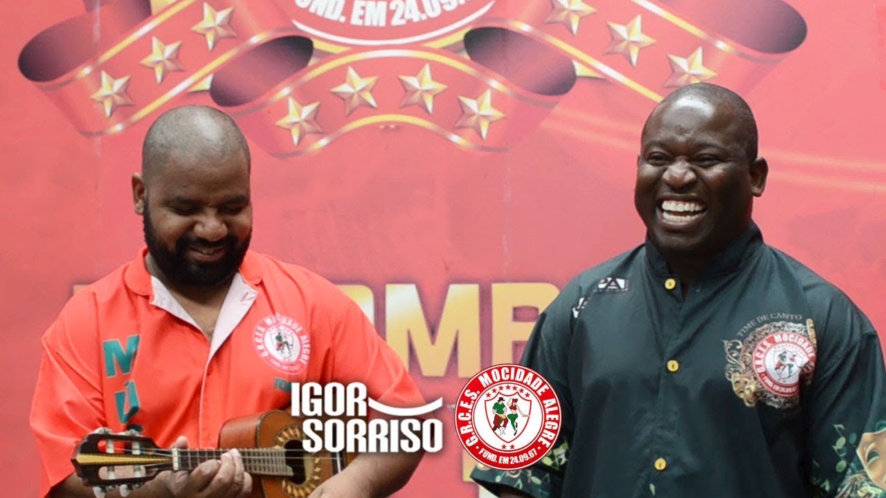 Mocidade Alegre | Igor Sorriso canta o Hino da Morada do Samba