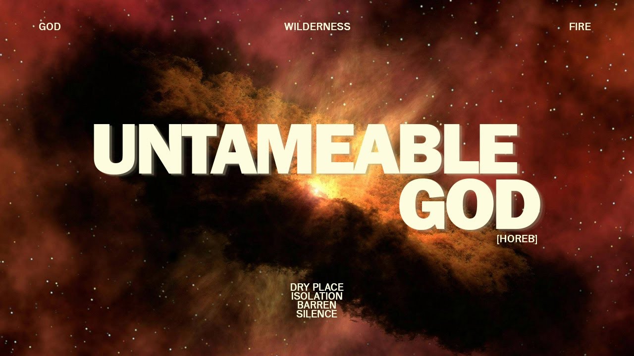The Untameable God: Learning From Moses’ Wilderness Story | Paint With Me