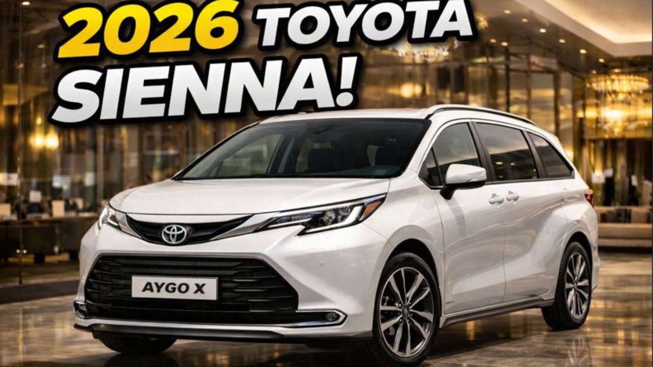 2026 Toyota Sienna – The Ultimate Family Minivan Redefined!