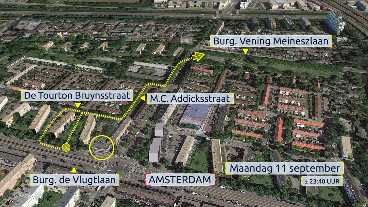 Amsterdam (follow-up): Schietincident aan de Burgemeester de Vlugtlaan