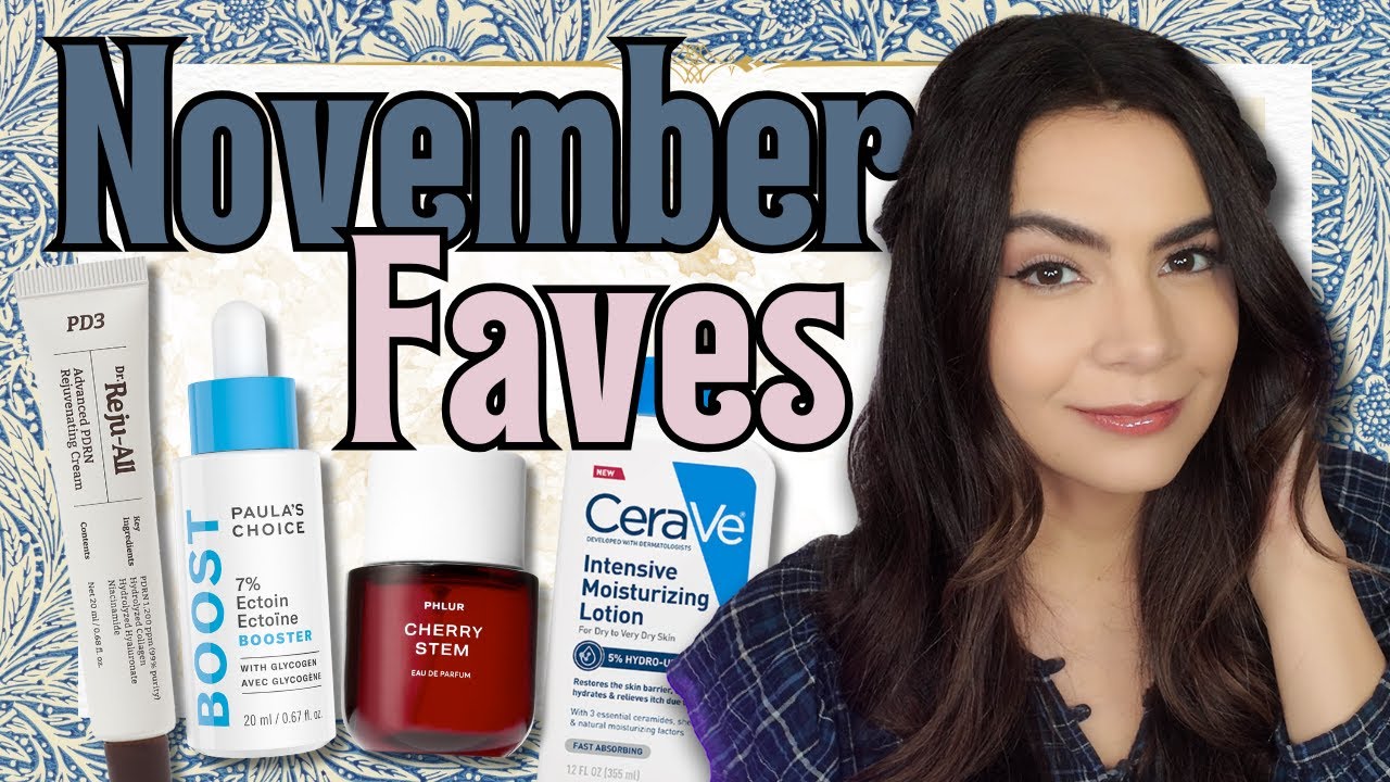 Фавориты ноября | Dr. Reju-all, Paula's Choice, Cerave, Phlur