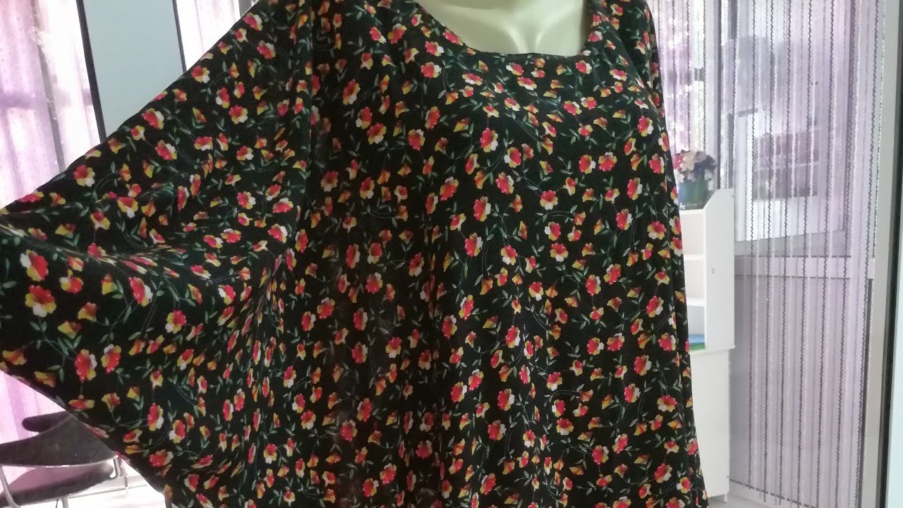 Абая фсонли куйлак бичиб тикамиз Шьём платье Абая 56 размер ve sew a dress Abaya